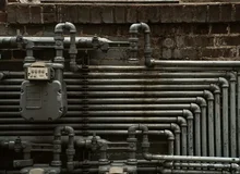 Drying equipment placement